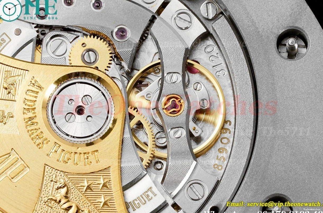 Oak RU SS Dial 15710 Clone Super Offshore Diver White Royal 42mm SA3120 APSF 0411